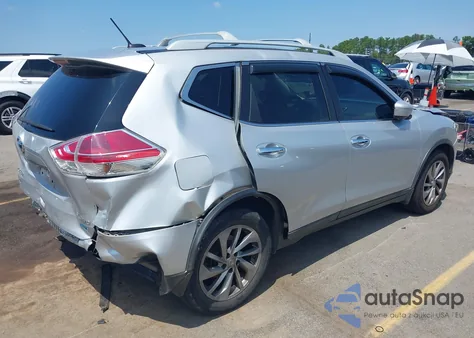 2014 Nissan Rogue Sl из США, поврежденный, VIN 5N1AT2MV0EC802479